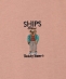 SHIPS Colors:TeddyBear(R) ワンポイント ロングスリーブ Tシャツ