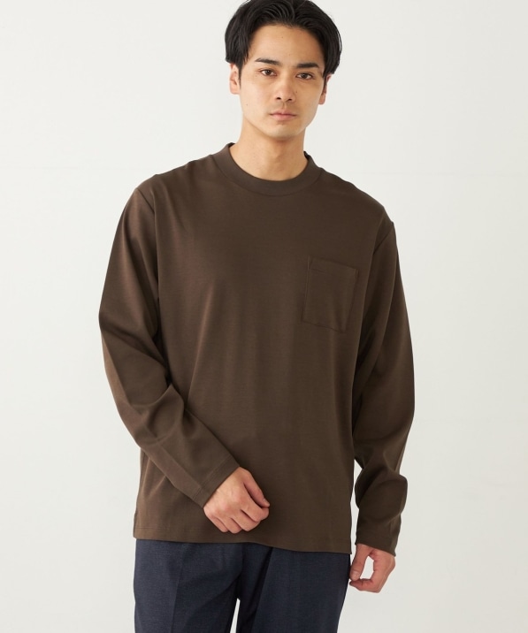 SHIPS Colors: 〈抗菌防臭〉コットンスムース ビズTEE クルーネック