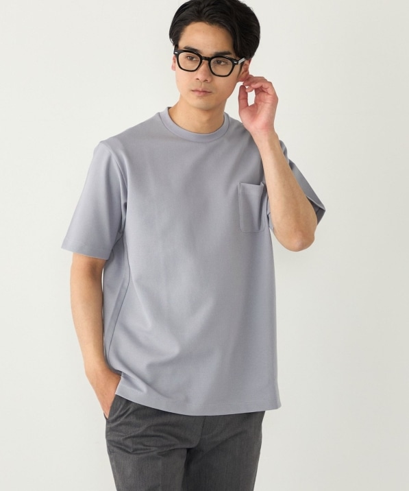 Munsingwear ホワイト ジップアップ　ストライプ　ボーダー　遮熱　速乾 SHIPS Colors:〈吸水速乾・遮熱・UVカット〉AVANT(R) 3D サーフニット