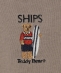 SHIPS Colors: Teddybear (R)×SHIPSロゴ  コラボ プリント Tシャツ