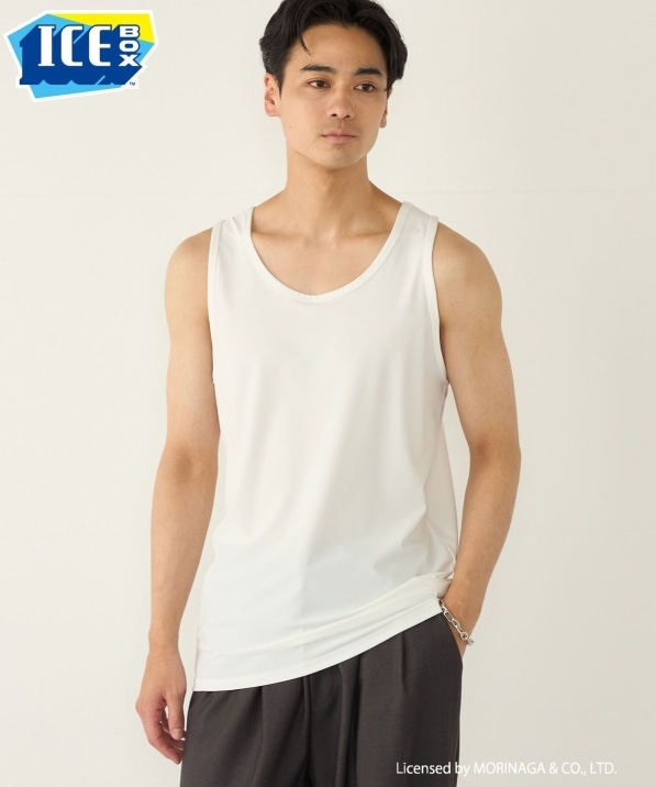 SHIPS Colors別注】アイスボックス:〈接触冷感・吸水速乾〉タンク