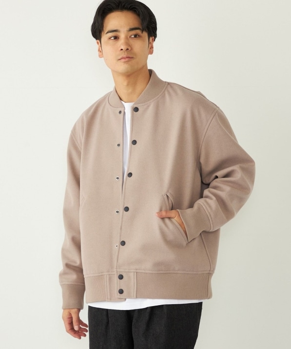 SHIPS Colors:ウール ミックス スタジアム ブルゾン｜ SHIPS 公式サイト