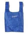 SHIPS Colors:〈手洗い可能〉リサイクル エコバッグ (S) ブルー