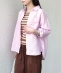 SHIPS Colors:�q����@�\�r���[�����l�� (EURO Linen) 2WAY �����O�X���[�u �V���c��