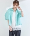 SHIPS Colors:�q����@�\�r���[�����l�� (EURO Linen) �{�N�V�[ �p�t�X���[�u �V���c��