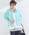 SHIPS Colors:�q����@�\�r���[�����l�� (EURO Linen) �{�N�V�[ �p�t�X���[�u �V���c��