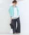 SHIPS Colors:�q����@�\�r���[�����l�� (EURO Linen) �{�N�V�[ �p�t�X���[�u �V���c��