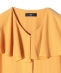 SHIPS Colors:〈洗濯機可能〉シアーギン ガムチェック ラッフルカラー シャツ