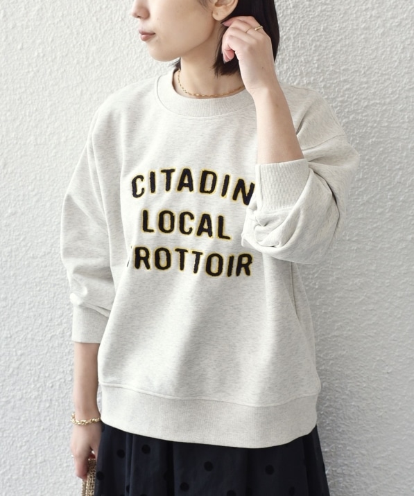 SHIPS Colors:〈洗濯機可能〉サガラ 刺繍 スウェット◇｜ SHIPS 公式サイト