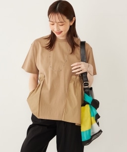 SHIPS Colors:�q��􂢉\�r�h�b�L���O �y�v���� �V���[�g�X���[�u �g�b�v�X��