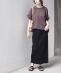 SHIPS Colors:�q��􂢉\�r�X���[�X 2WAY�X���[�u �j���A���X TEE��