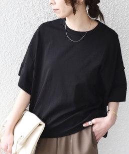 �s�\��tSHIPS Colors:�q��􂢉\�r�X���[�X 2WAY�X���[�u �j���A���X TEE��