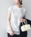 SHIPS Colors:�q��􂢉\�r�t�����W ���[�X ���C���[�h TEE