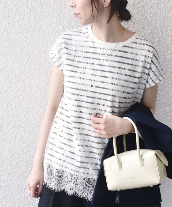 SHIPS Colors:�q��􂢉\�r�t�����W ���[�X ���C���[�h TEE