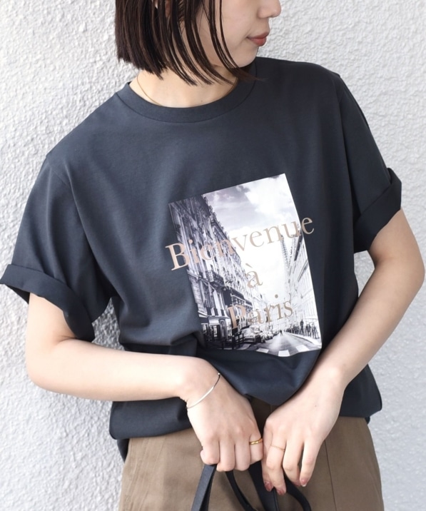 SHIPS Colors:�q�ڐG�⊴�EUV�J�b�g�E����@�\�rPARIS �t�H�g TEE��