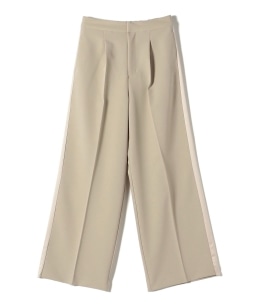 shi**さま 　新品未使用　ビューティアンドユース　今季 タックパンツ 小室安未さん着用】ツィーディーワンタックストレートパンツ | N