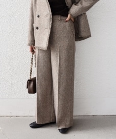 ⭐︎新品タグ付　23区 ブークレ　コットン　ニットジャケット　38 Oggi3月号掲載/洗える】ブークレコットン ニットジャケット / 23