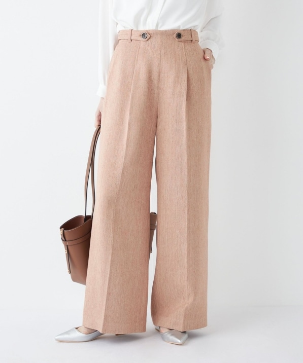 SHIPS Colors:�q��􂢉\�r�J���[ �~�b�N�X �c�C�[�h �{�^�� ���C�h�p���c��