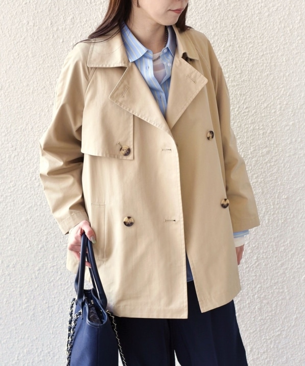 SHIPS Colors:キルティング ライナー ショート トレンチ◇｜ SHIPS