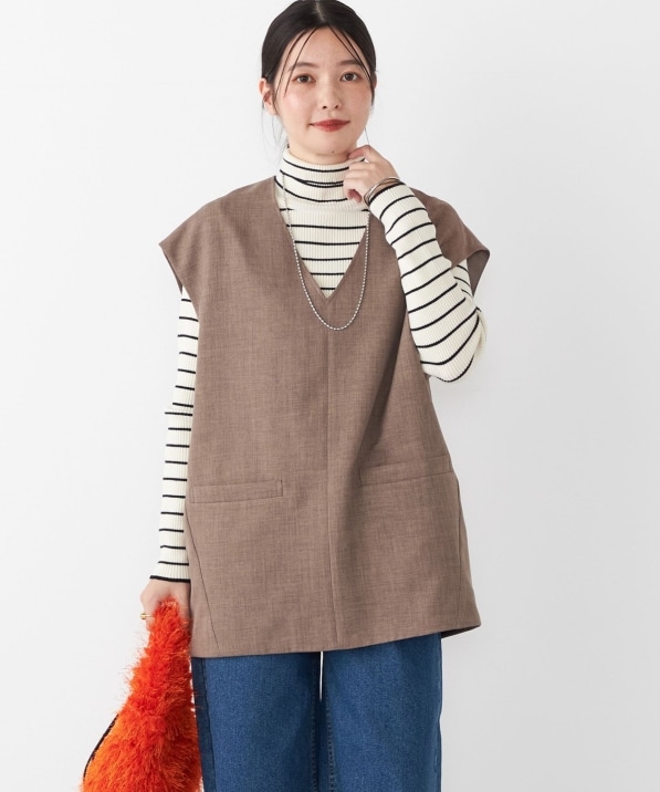 SHIPS Colors:�q��􂢉\�r�E�[�X�e�b�h���C�N V�l�b�N �x�X�g(�Z�b�g�A�b�v�Ή��\)