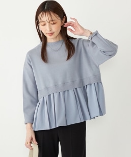 【新品】SHIPS ボーダー フリル ティアード プルオーバー SHIPS｜【WEB限定】<手洗い可能>ボーダー フリル ティアード