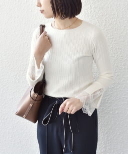 SHIPS Colors:�q��􂢉\�r���[�X �J�b�g �I�t ���C�h ���u �j�b�g