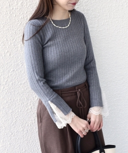 SHIPS Colors:�q��􂢉\�r���[�X �J�b�g �I�t ���C�h ���u �j�b�g