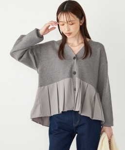 【新品】SHIPS ボーダー フリル ティアード プルオーバー WEB限定】〈手洗い可能〉ボーダー フリル ティアード プル