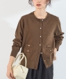 �s�\��tSHIPS Colors:�q��􂢉\�r14�Q�[�W �N���[ �l�b�N �J�[�f�B�K�� 2 �� �u���E��