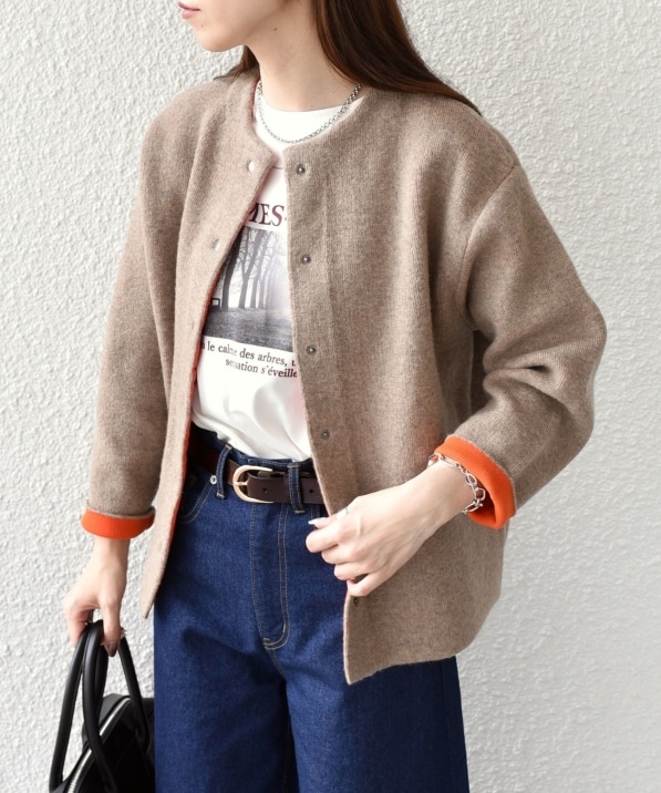 SHIPS Colors:�q��􂢉\�r�`���C�j�[�Y���N�[�� �ڌ� �J�[�f�B�K����