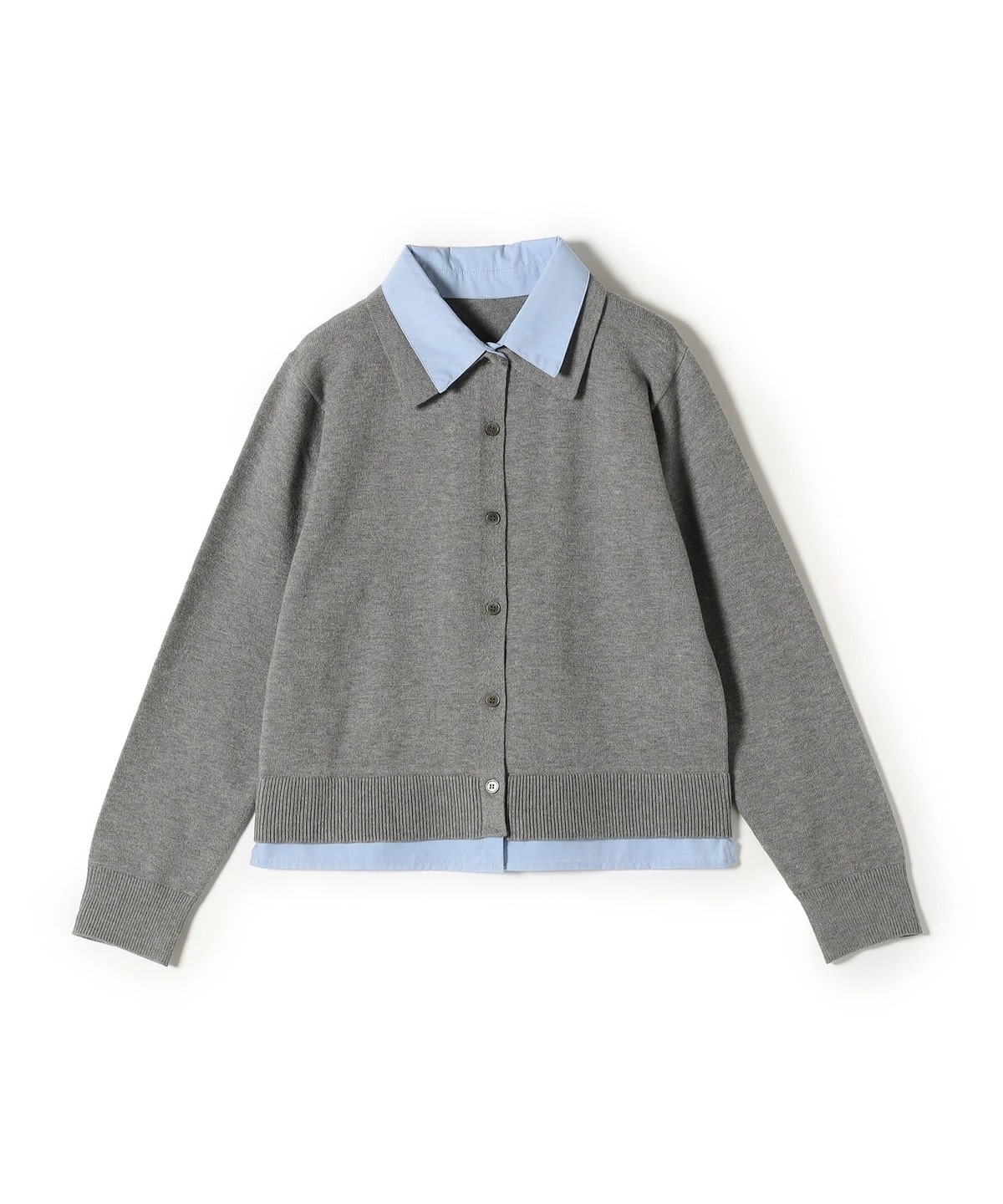 SHIPS Colors:シャツ レイヤードライク カーディガン｜ SHIPS 公式サイト