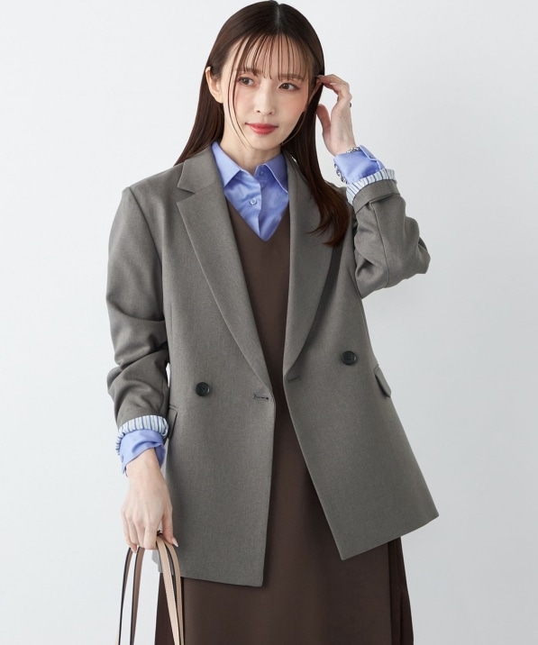 SHIPS Colors:�E�[�����C�N �_�u���{�^�� �W���P�b�g2�i�Z�b�g�A�b�v�Ή��\�j��