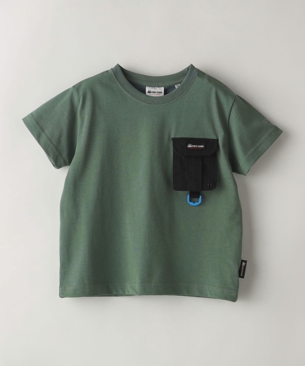 SHIPS Colors KIDS別注】FIRST DOWN:ポケットTEE(100～150cm)｜ SHIPS