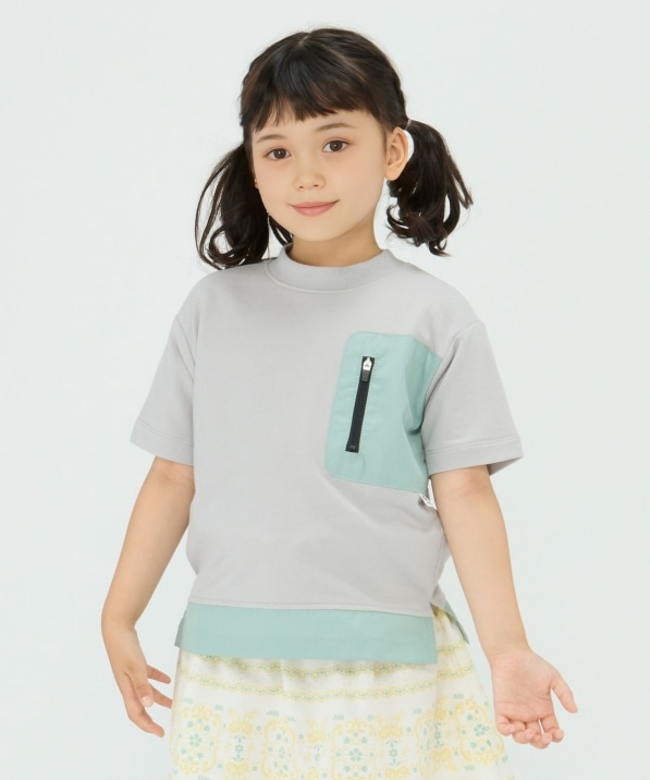 SHIPS Colors:�R���r�l�[�V���� �|�P�b�g TEE (80�`130cm)
