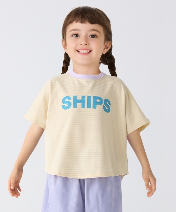 SHIPS Colors:80�`130cm / ���S �p�b�`���[�N �{�[�_�[ T�V���c