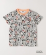 SHIPS Colors:80�`130cm / �q����@�\�r�g�C�E�X�g�[���[ �v�����g TEE �z���C�g