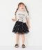 SHIPS Colors:90�`140cm/�q��􂢉\�r�`���[���M���U�[�X�J�[�g��