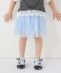 SHIPS Colors:90�`140cm/�q��􂢉\�r�`���[���M���U�[�X�J�[�g��