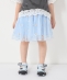 SHIPS Colors:90�`140cm/�q��􂢉\�r�`���[���M���U�[�X�J�[�g��