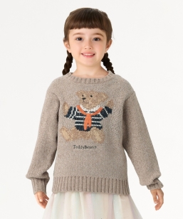 SHIPS Colors:100�`140cm /�q����@�\�rTeddyBear(R) �W���J�[�h ���[�� �j�b�g��