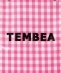 TEMBEA:ギンガムチェックペーパートート