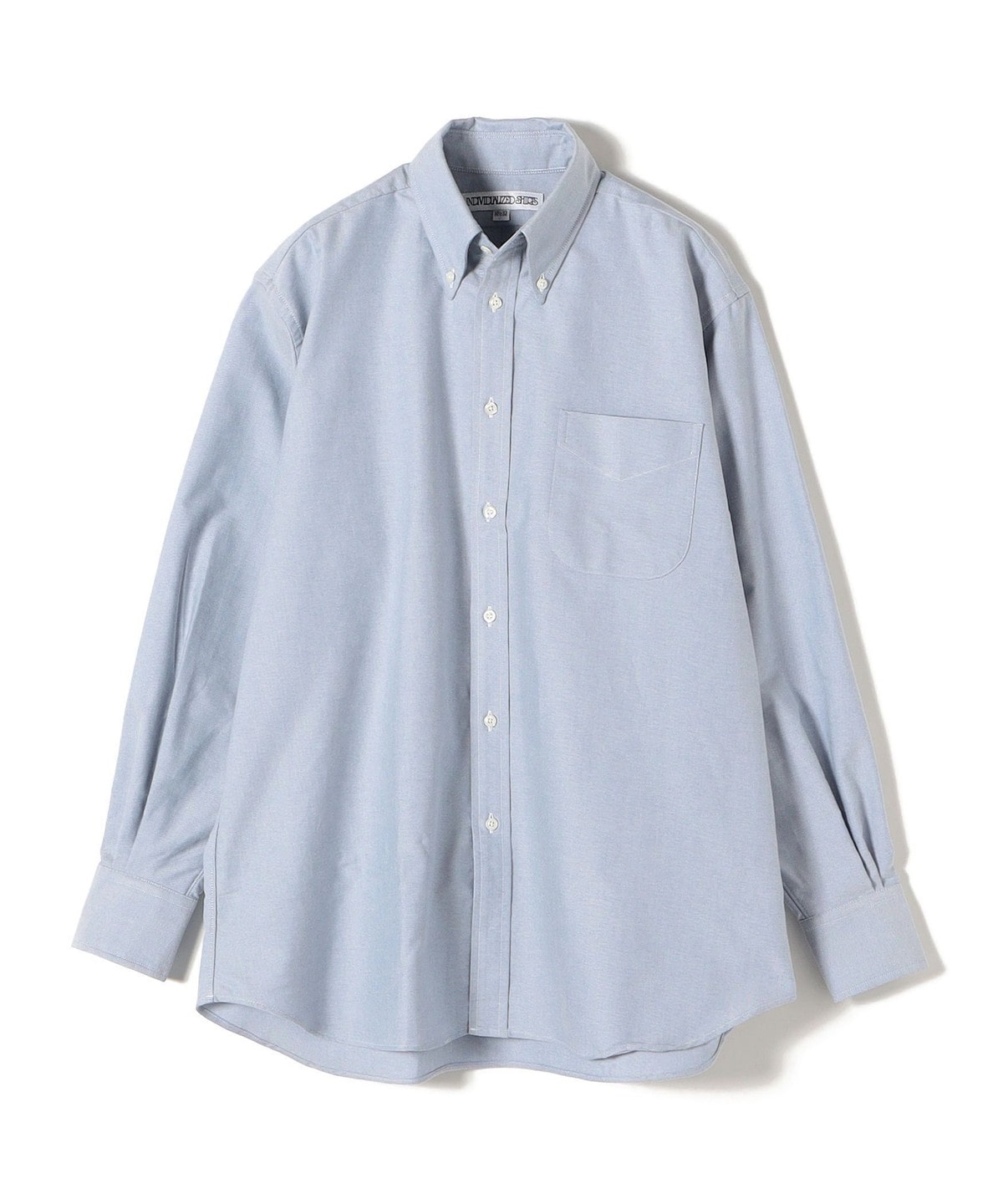 INDIVIDUALIZED SHIRTSオーバーサイズ オックスボタンダウンシャツ ライトブルー
