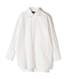 PrimaryNavyLabel:ビッグポケットシャツ オフホワイト
