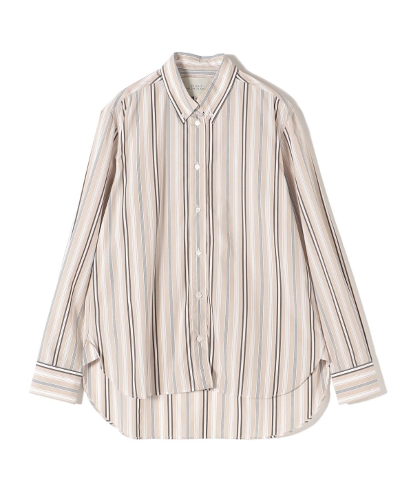 STUDIO NICHOLSON:〈手洗い可能〉コットンストライプシャツ: シャツ 【ふる様専用】STUDIO NICHOLSONストライプシャツ