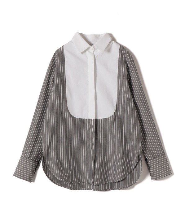 SLOAN:�q��􂢉\�rTUXEDO STRIPE SHIRT