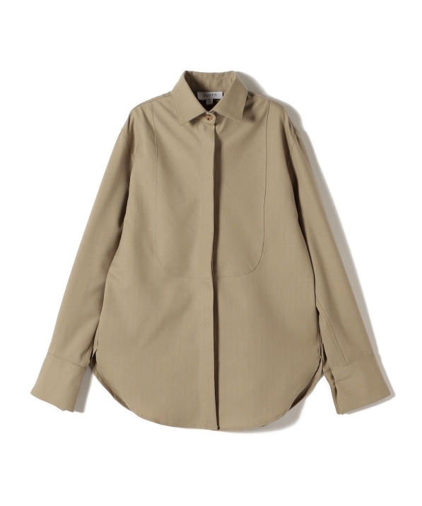 SLOAN:WOOL TUXEDO SHIRT