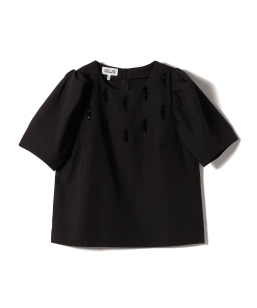 BAUM UND PFERDGARTEN:�q��􂢉\�rCRISP TWILL BLOUSE