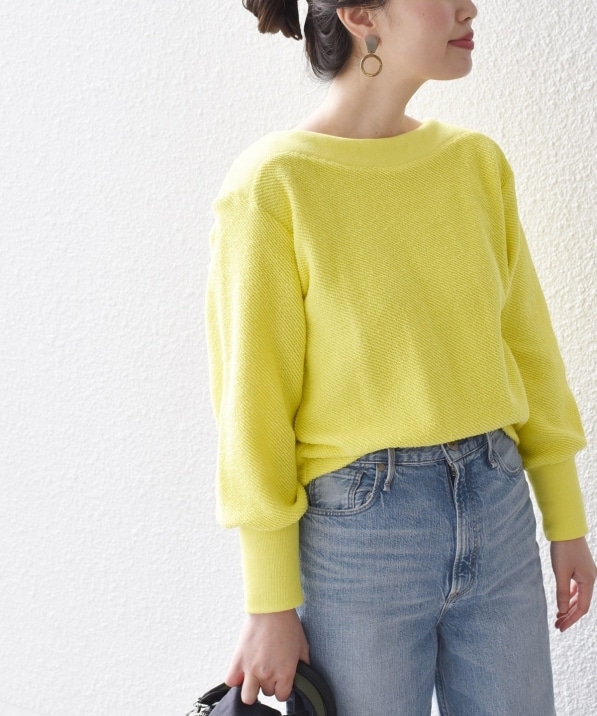 【GOOD ROCK SPEED】ボートネックウラケロゴ　スウェット