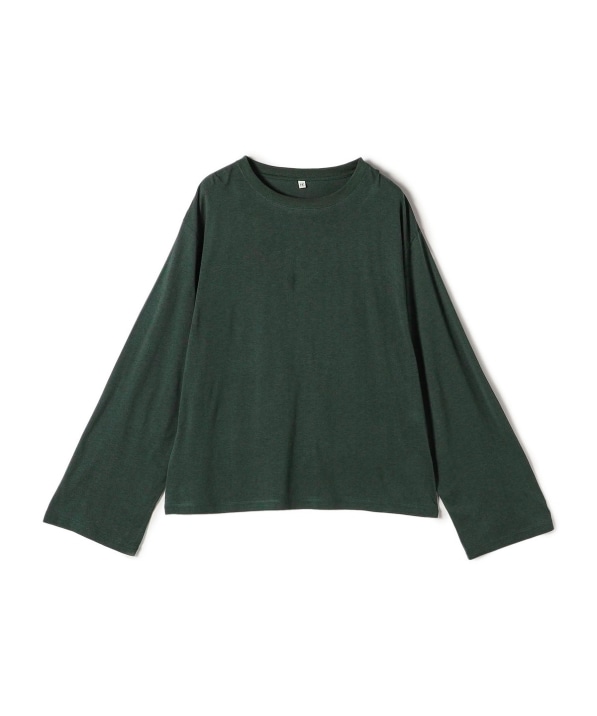 新品未使用：HAKUJI ブラック ロングスリーブプルオーバー HAKUJI:〈手洗い可能〉ビッグ ロング スリーブ TEE｜ SHIPS 公式サイト