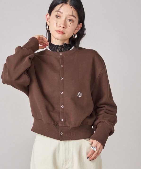 SHIPS NINE CASE:〈洗濯機可能〉裏毛 カーディガン｜ SHIPS 公式サイト